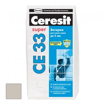 Затирка цементная ЦЕРЕЗИТ CE 33 Super серая 25 кг Затирка цементная ЦЕРЕЗИТ CE 33 Super серая 25 кг