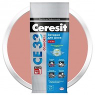 Затирка цементная для узких швов ЦЕРЕЗИТ СЕ33 Comfort Кирпичная 2 кг