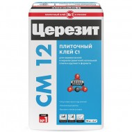 Клей для напольной плитки крупного формата ЦЕРЕЗИТ CM 12 25 кг